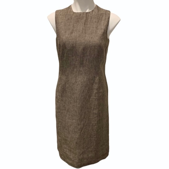 Isaac Mizrahi Dresses & Skirts - NWT Isaac Mizrahi For Target Brown Linen Dress - Size 6